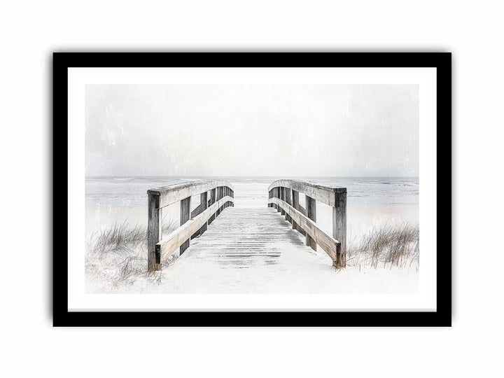 Steps To The Beach  Art Print