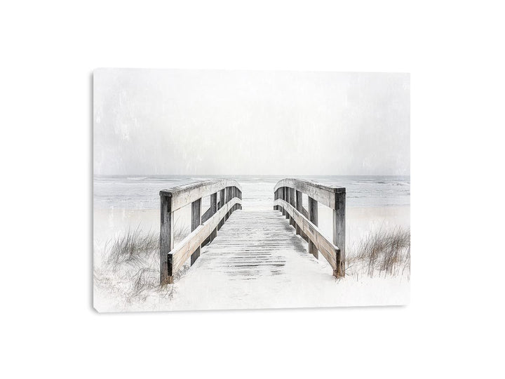Steps To The Beach Canvas Print