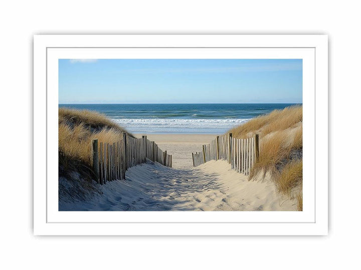 To The Beach, Gently Streched canvas