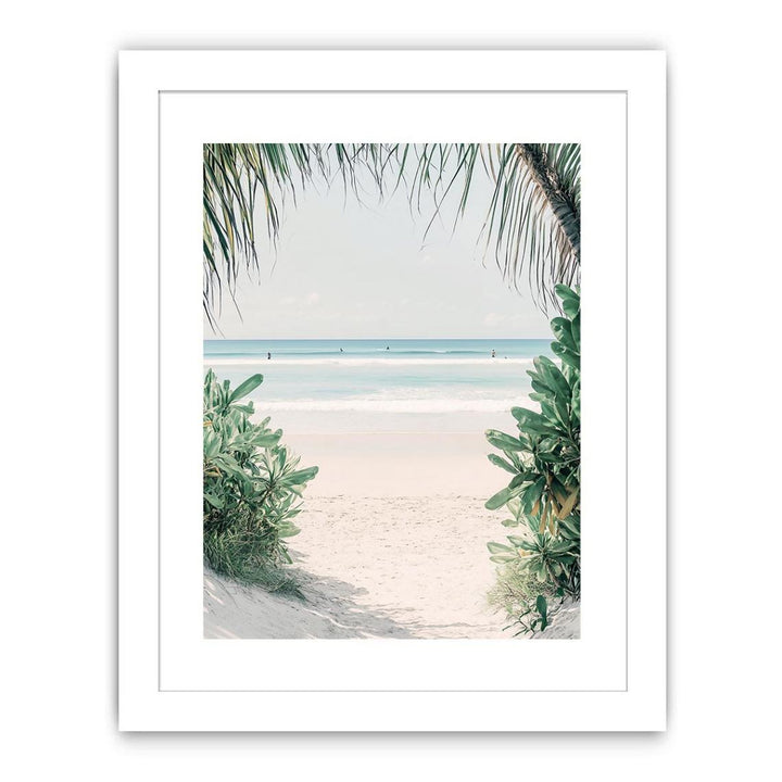 Path Of Sand And Salt Streched canvas