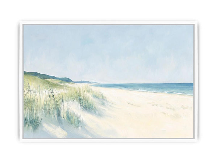 Ivory Shore Framed Print