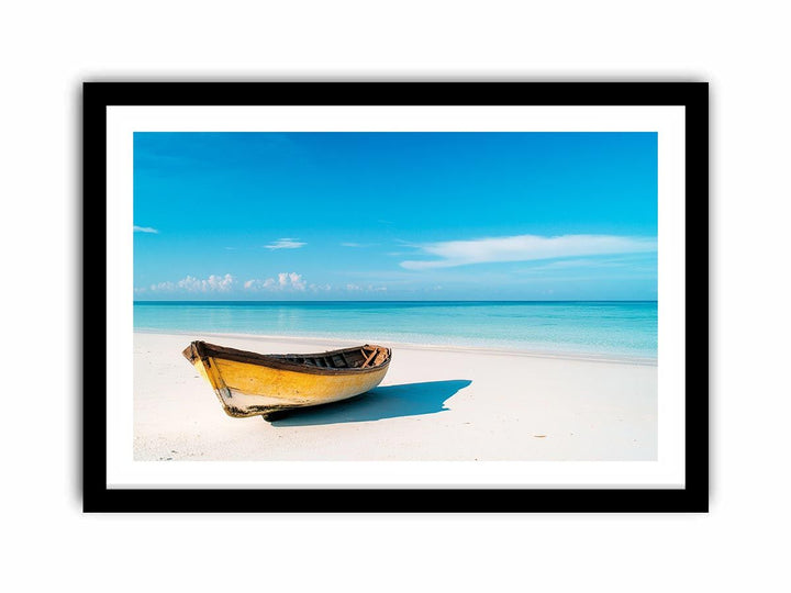 White Anchor  Art Print