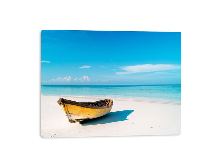 White Anchor Canvas Print