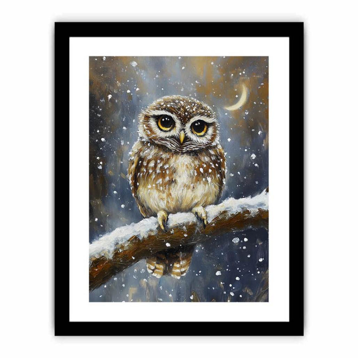 Winter Watcher  Art Print
