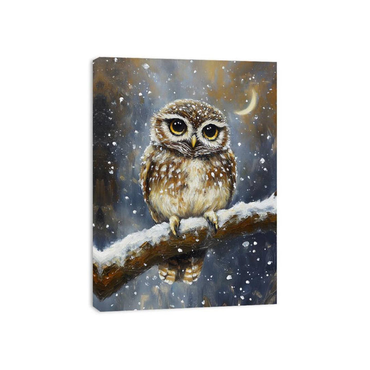 Winter Watcher Canvas Print