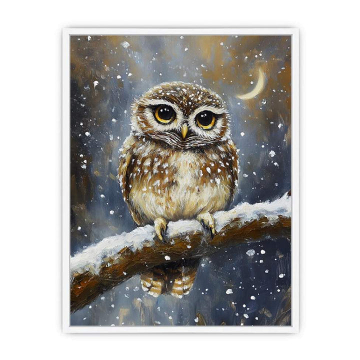 Winter Watcher Framed Print
