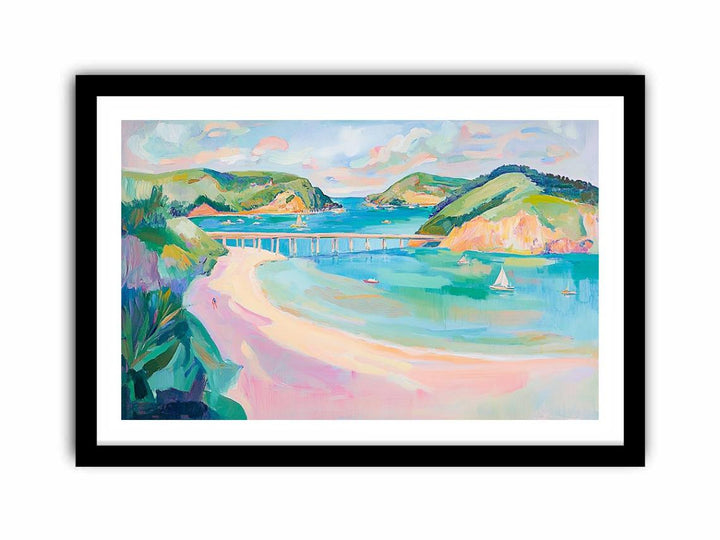 Stories From The Beach  Art Print
