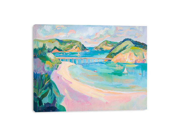 Stories From The Beach Canvas Print