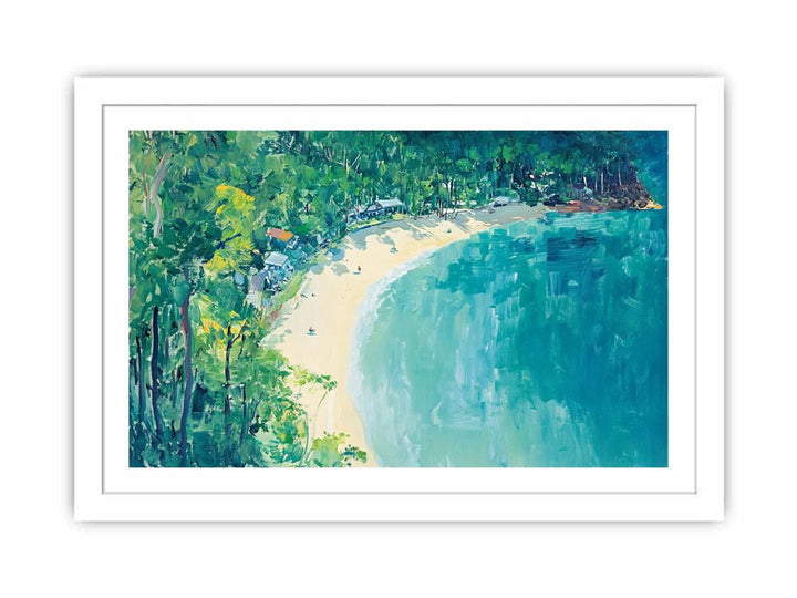 Echoes On The Beach Streched canvas