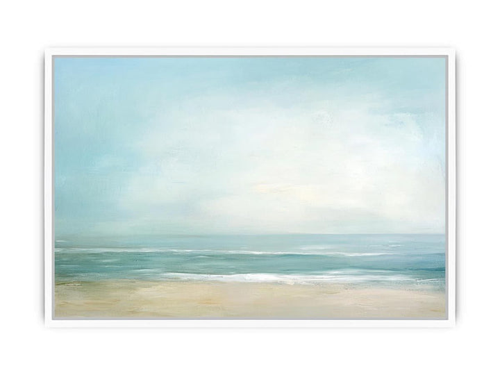 Beachlight Serenity Framed Print