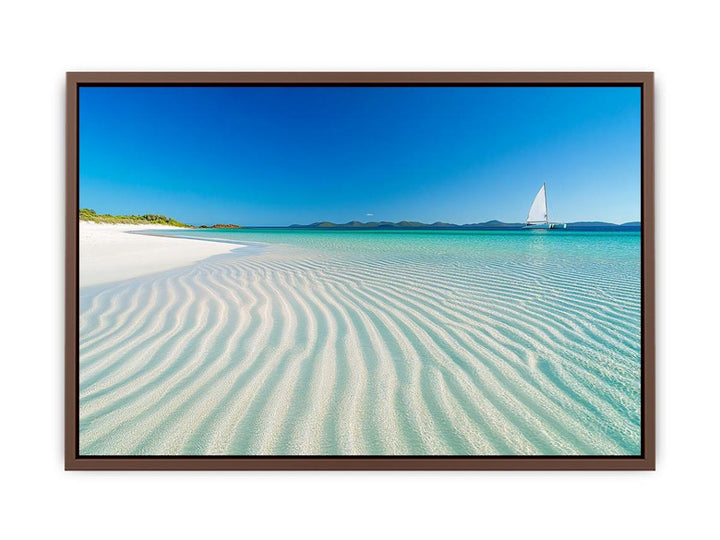 Beachside Whispers  Poster