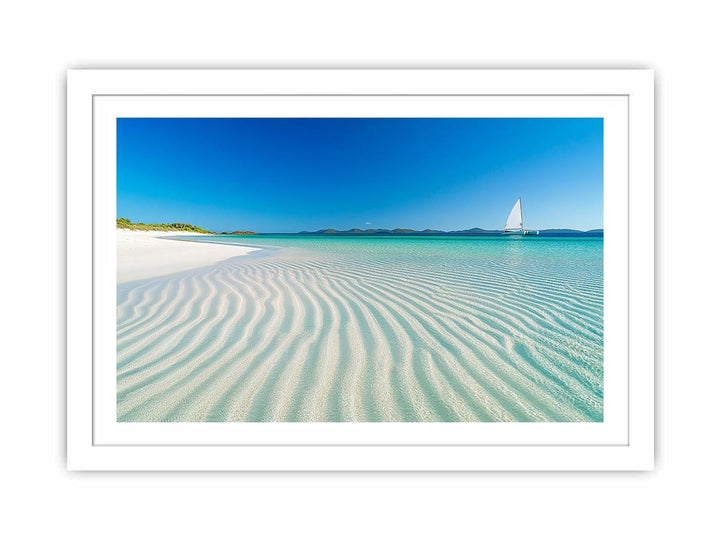 Beachside Whispers Streched canvas