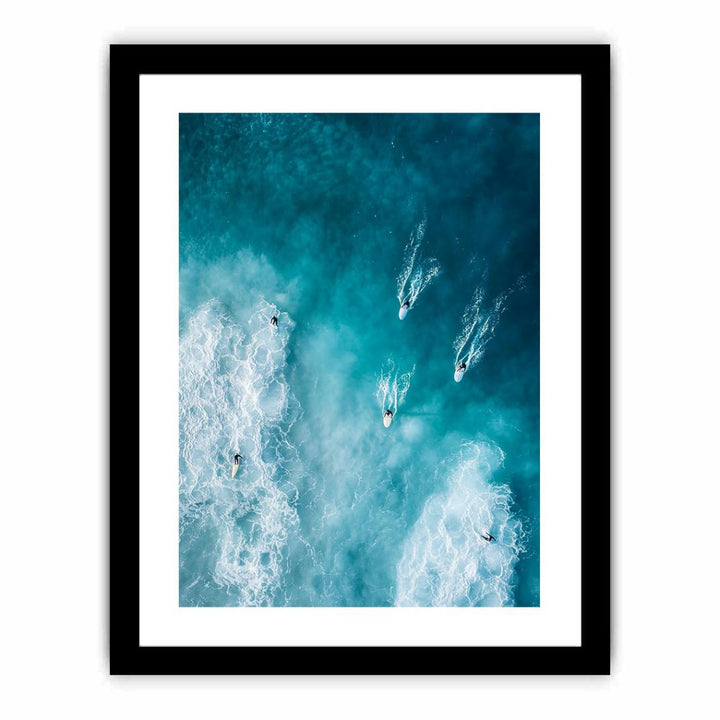 Beneath The Beach Sky  Art Print