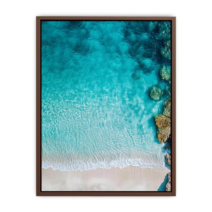 Beach Kissed By Light  Poster