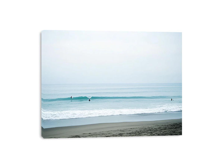 Soft Beach Silence Canvas Print