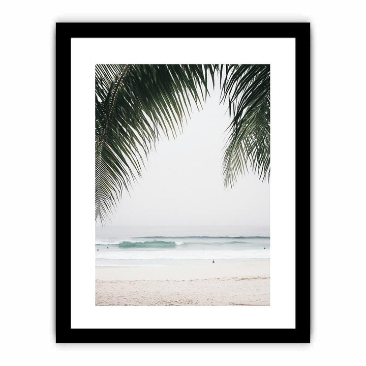 Still Beach, Warm Heart  Art Print