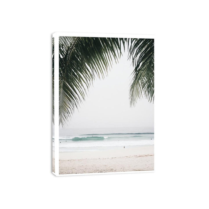 Still Beach, Warm Heart Canvas Print