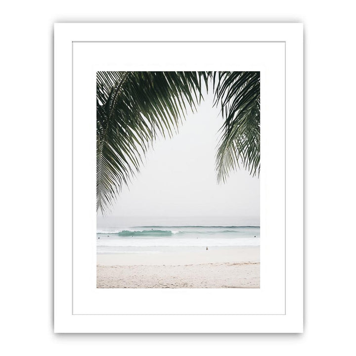 Still Beach, Warm Heart Streched canvas