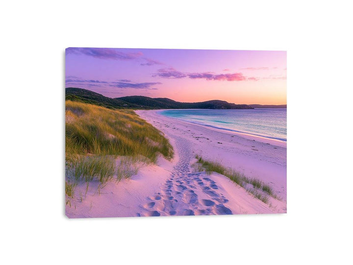 Beach Steps  Canvas Print