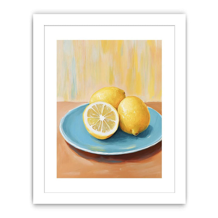 Lemon Light Streched canvas
