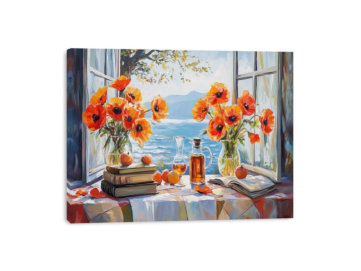 Silent Bouquet Canvas Print
