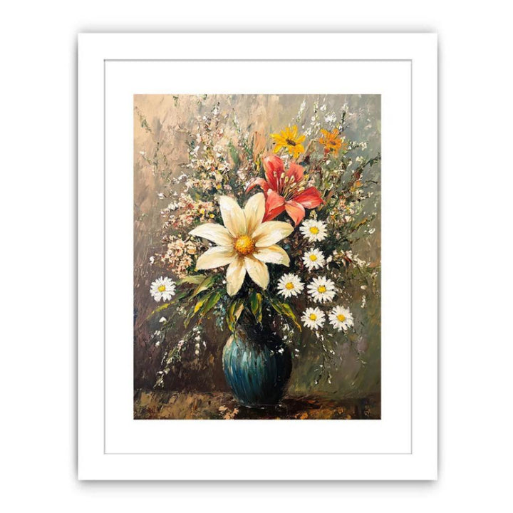 Painted Bloom Streched canvas