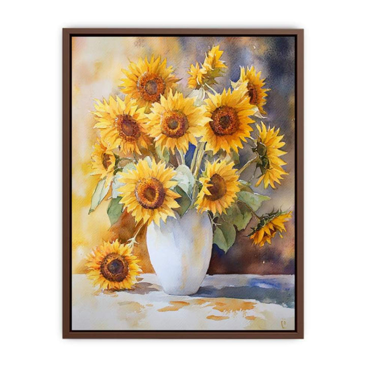 Still Life Bloom Sunflower  Poster