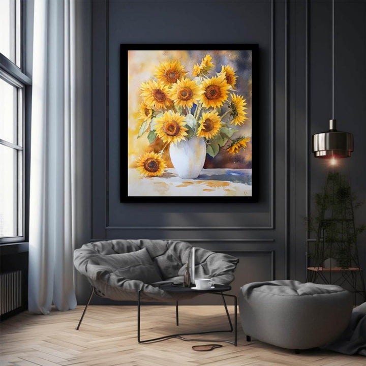 Still Life Bloom Sunflower 