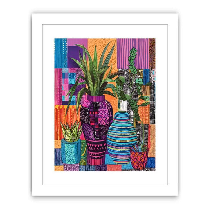 Vase Song Streched canvas