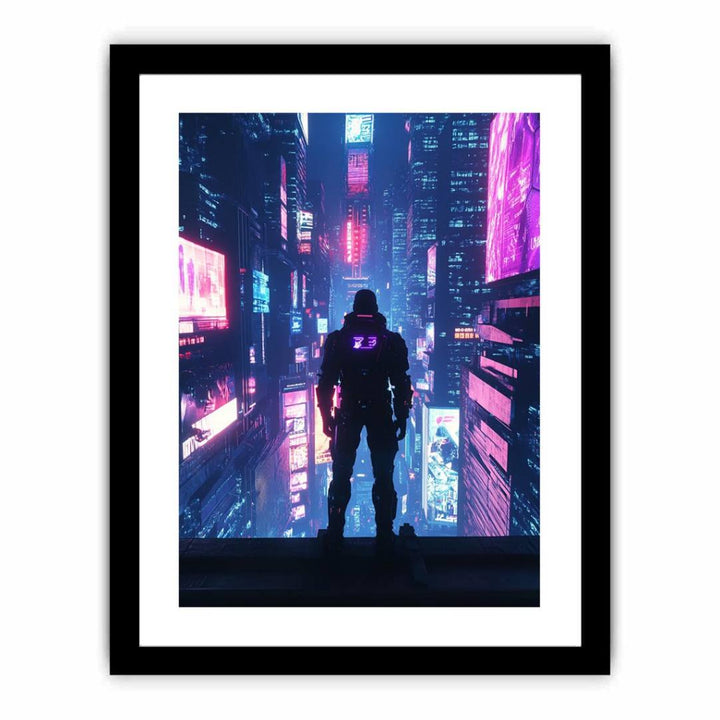 Lunar Warrior  Art Print