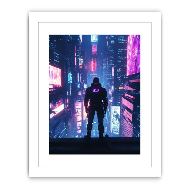 Lunar Warrior Streched canvas