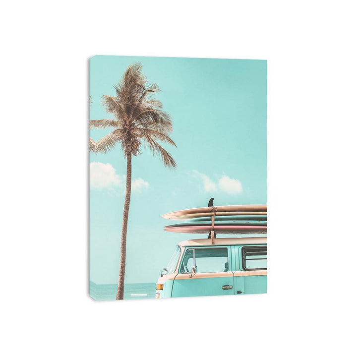 Island Wheels Canvas Print