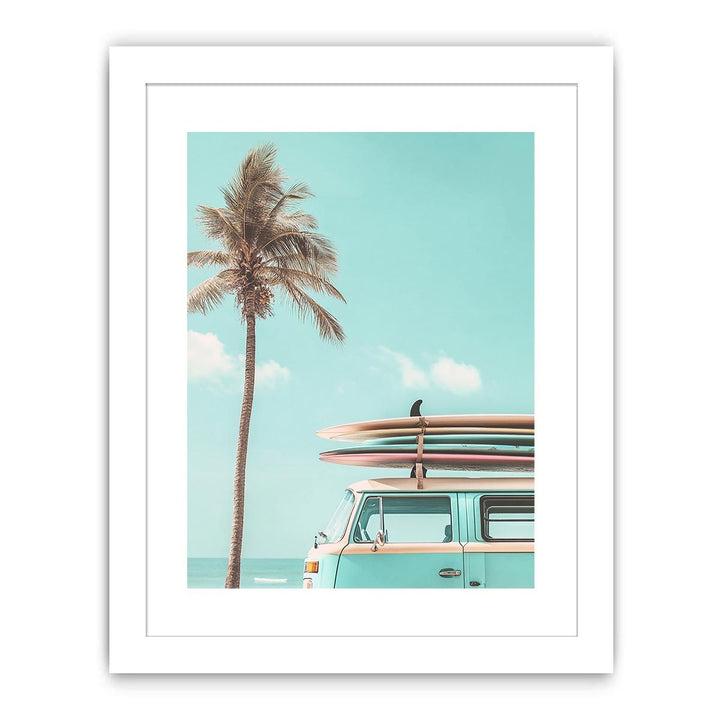 Island Wheels Streched canvas
