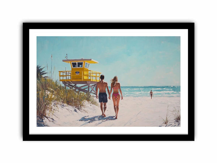 Sandy Steps  Art Print