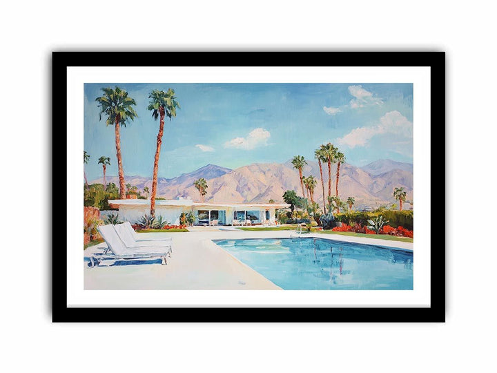 Oasis Oasis  Art Print