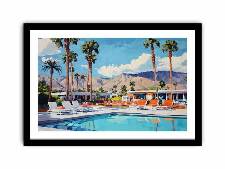 Palm Springs Reverie  Art Print
