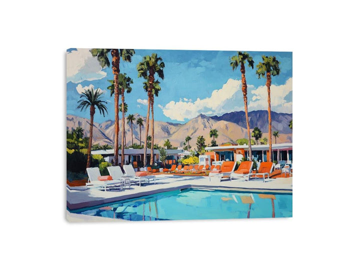 Palm Springs Reverie Canvas Print