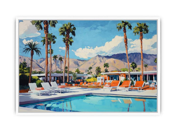 Palm Springs Reverie Framed Print