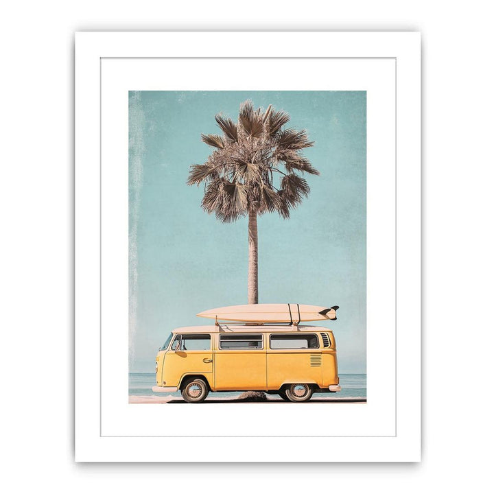 Tropical Trot Streched canvas