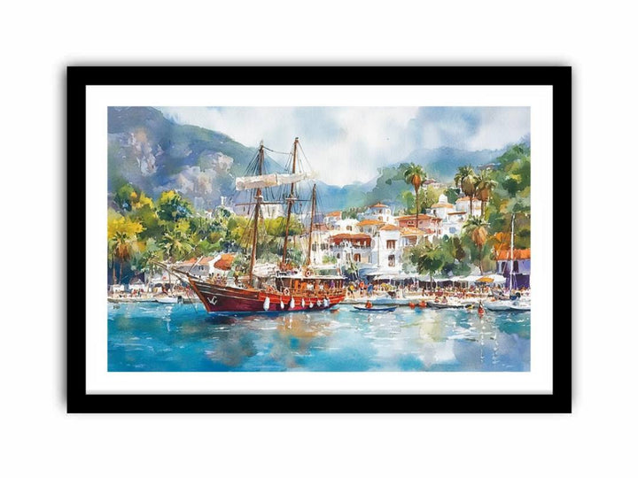 Harbor Light Dreams  Art Print