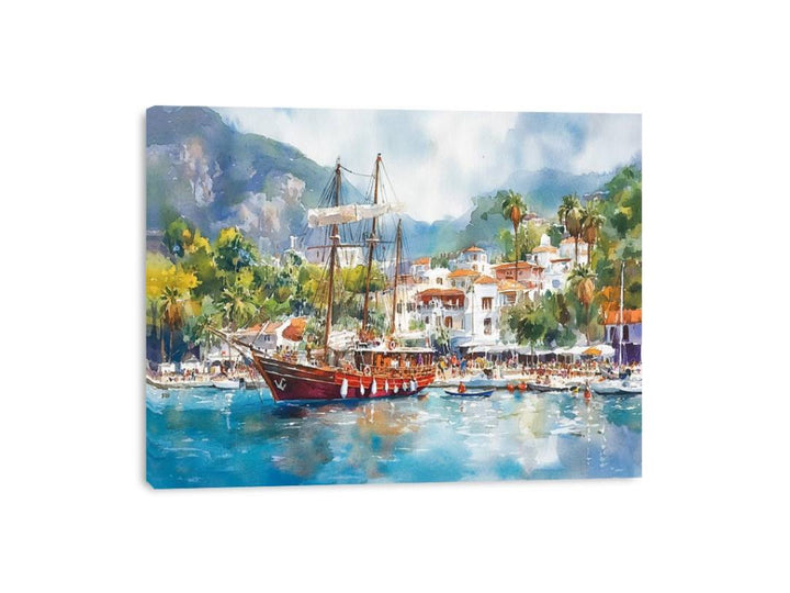 Harbor Light Dreams Canvas Print