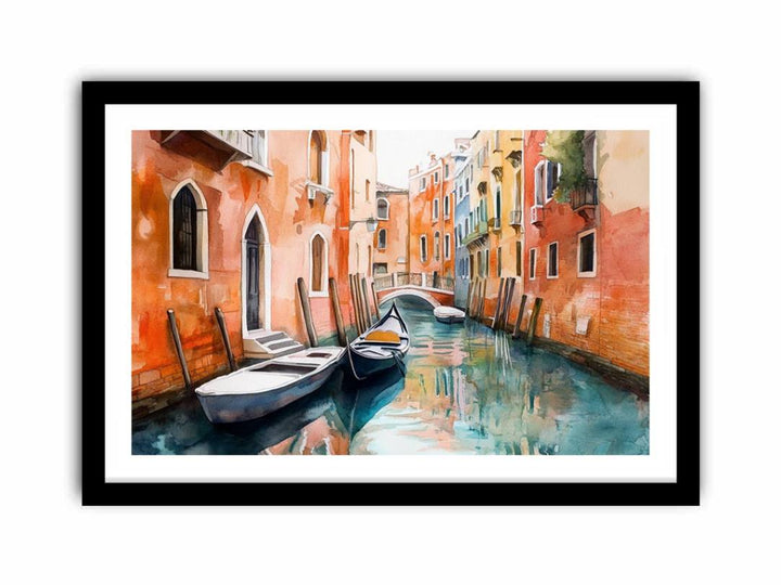 Venice In Hushed Hues  Art Print