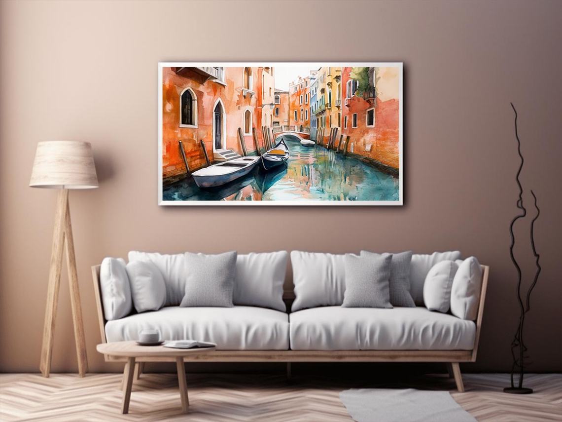 Venetian Passage a narrow Venice canal