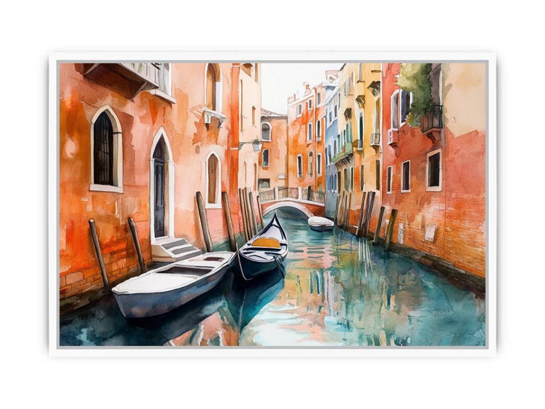Venetian Passage a narrow Venice canal