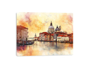 Venetian Sunset a warm Venice skyline