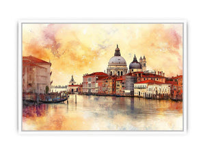 Venetian Sunset a warm Venice skyline