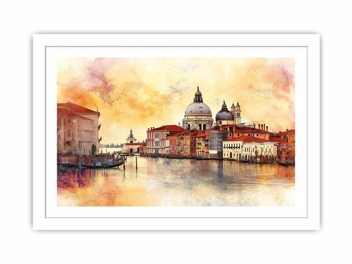Venice In Water & Light Streched canvas