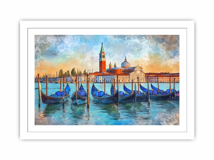 Echoes Of Venice Streched canvas