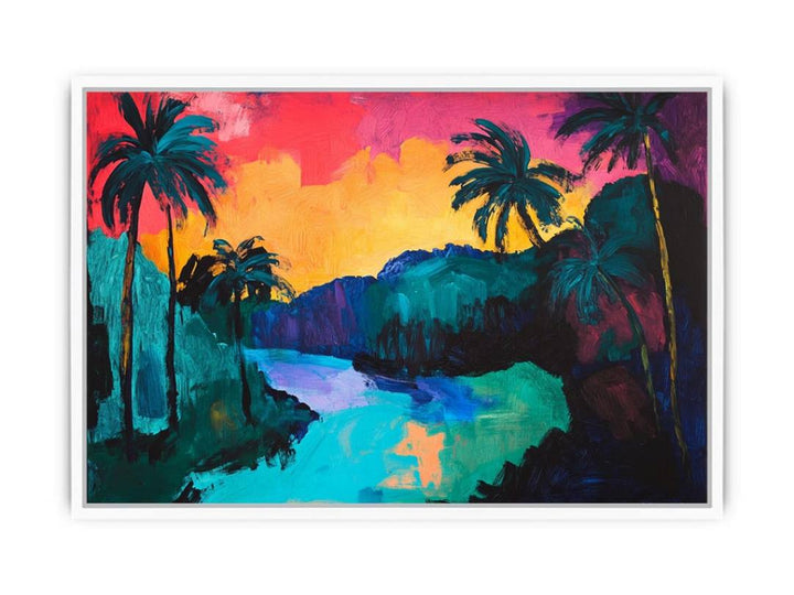 Beyond The Billabong Framed Print