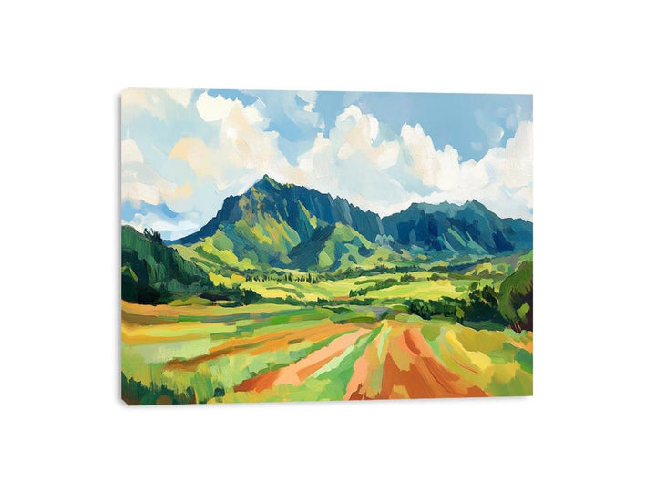 Mountains In Kauai Canvas Print